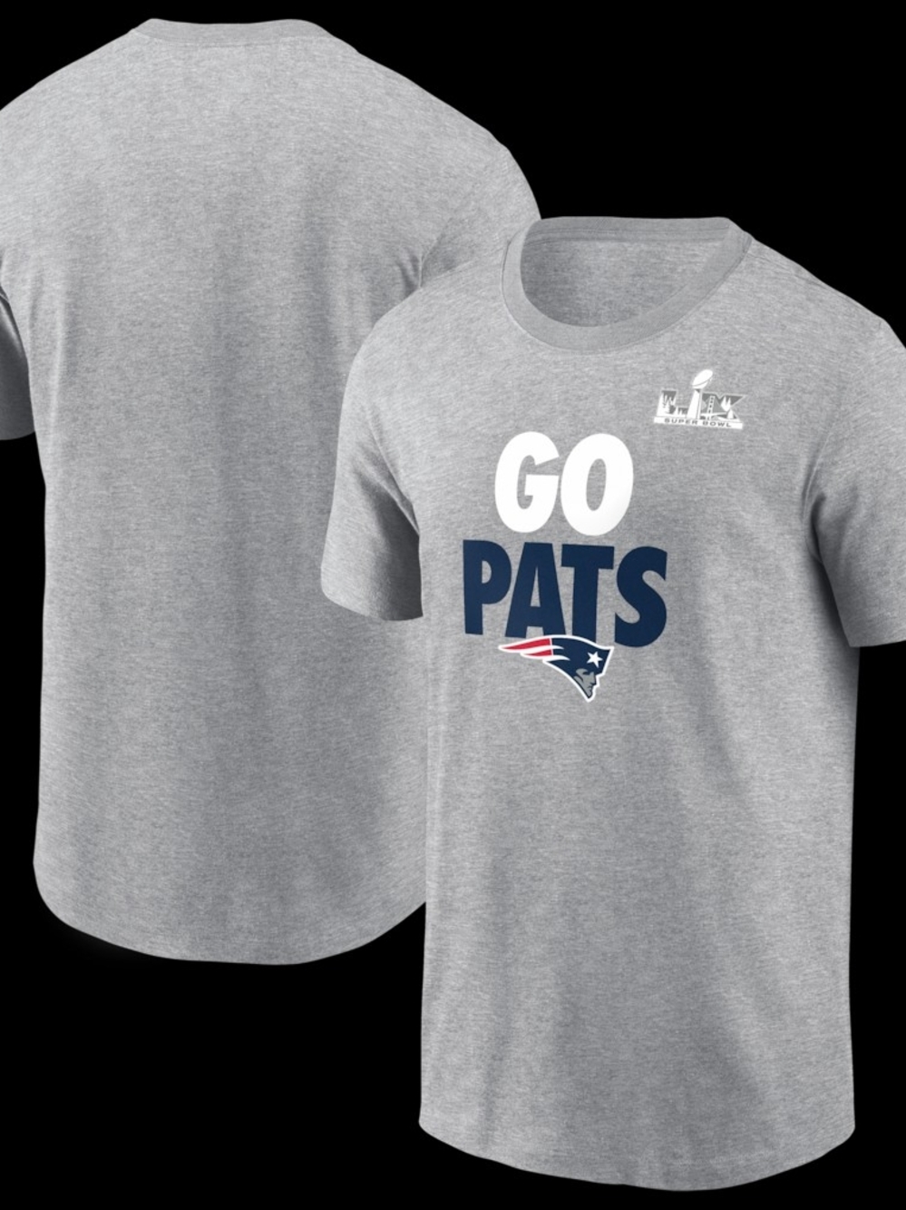 Nike New England Patriots Super Bowl LX Tee Medium